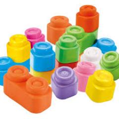 Set 40 cuburi - Soft Clemmy - Multicolor