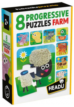 Set 8 puzzle-uri - Animale de la ferma