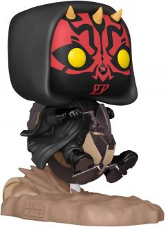Figurina - Pop! Star Wars: Darth Maul on Bloodfin Speeder