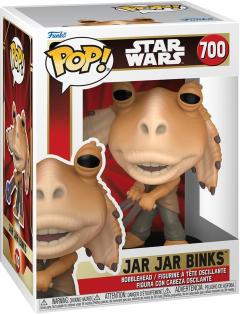 Figurina - Pop! Star Wars: Jar Jar Binks (with Booma Balls)
