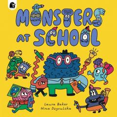 Coperta cărții Monsters at School