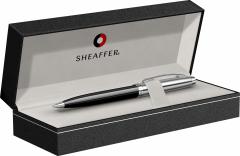 Pix Sheaffer 100 - Brushed Chrome - Gloss Black