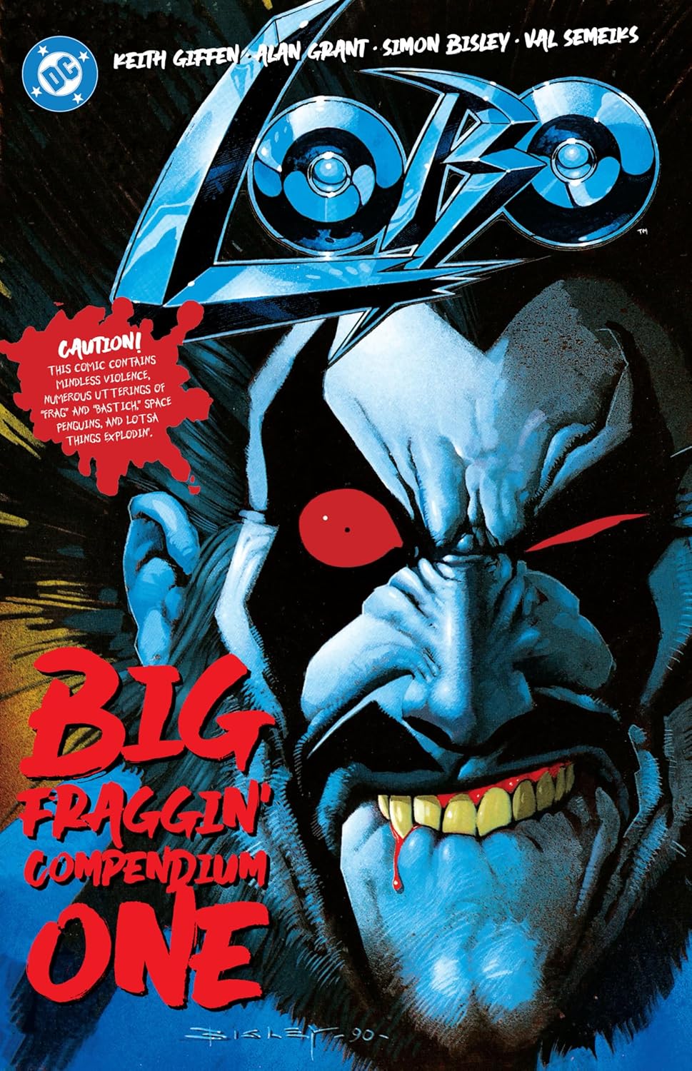 【ボクくん様用】LAMENTOS / O Livro Proibido Lobo Big Fraggin Compendium Book One - Keith Giffen, Alan Grant