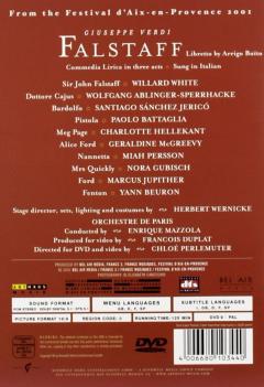 Giuseppe Verdi: Falstaff - Aix-en-Provence / Mazzola (DVD)