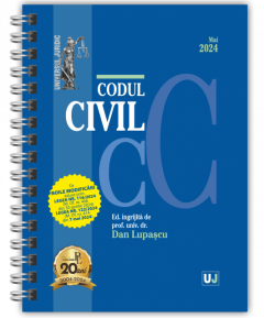 Codul civil Mai 2024 (editie spiralata)