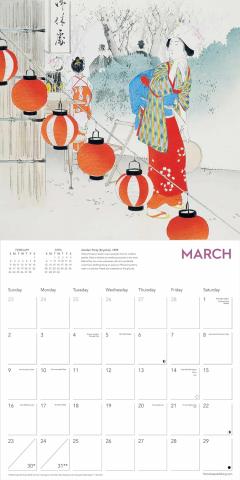 Calendar 2025 - Ashmolean Museum: Japanese Art by Mizuno Toshikata