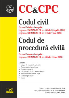 Codul civil. Codul de procedura civila (9 iunie 2024)