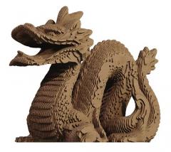 Puzzle 3D - Dragon