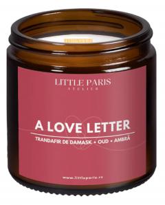 Lumanare parfumata - A Love Letter, 120 ml