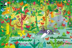 Usborne Book and Jigsaw - In the Jungle