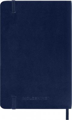 Agenda 2024/2025 - 18 Months Weekly Planner - Soft Cover, Pocket - Sapphire Blue
