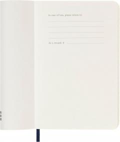 Agenda 2024/2025 - 18 Months Weekly Planner - Soft Cover, Pocket - Sapphire Blue