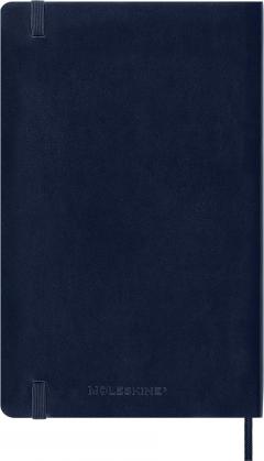 Agenda 2024/2025 - 18 Months Weekly Planner - Soft Cover, Large - Sapphire Blue