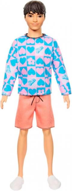 Papusa - Barbie Fashionistas - Baiat cu bluza cu inimioare