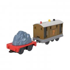 Jucarie - Locomotiva motorizata - Toby cu vagon
