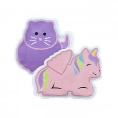Set 2 Pachete gel termic - Unicorn si  Pisica