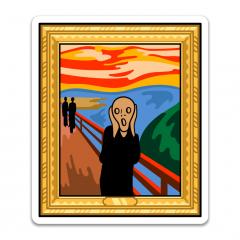 Sticker - Edvard Munch - The Scream