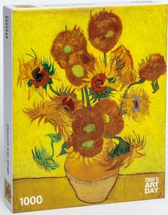 Puzzle 1000 piese - Vincent Van Gogh - Floarea soarelui