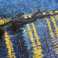 Puzzle 1000 piese - Vincent Van Gogh - Starry Night over the Rhone