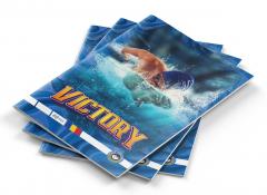 Caiet A4 dictando - Sports - mai multe modele - pret pe bucata