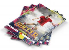 Caiet A5 dictando - Sports - mai multe modele - pret pe bucata