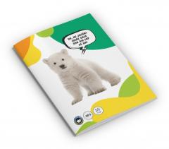 Caiet A5 tip II - Discover the Wild - mai multe modele - pret pe bucata