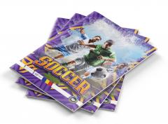 Caiet A4 matematica - Sports - mai multe modele - pret pe bucata