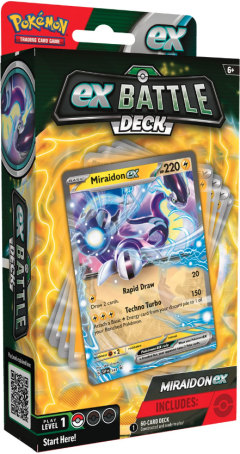 Pokemon TCG: Miraidon ex/ Victini ex Battle Deck