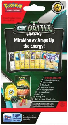 Pokemon TCG: Miraidon ex/ Victini ex Battle Deck