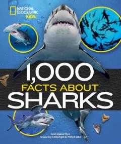 Coperta cărții 1,000 Facts About Sharks