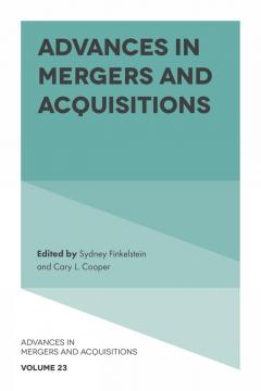 Coperta cărții Advances in Mergers and Acquisitions