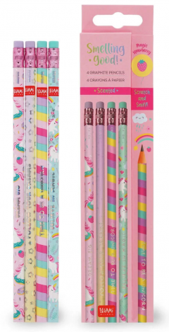 Set 4 creioane parfumate - Smelling Good! - Unicorn