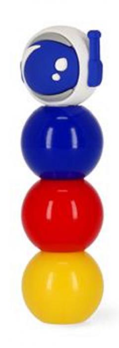 Set 4 markere - Bile - Multicolor