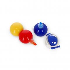 Set 4 markere - Bile - Multicolor