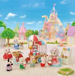Figurina - Sylvanian Families - Stand pentru popcorn