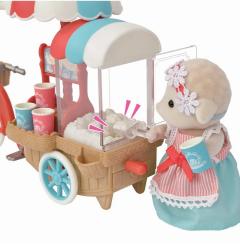 Figurina - Sylvanian Families - Stand pentru popcorn