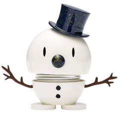 Figurina - Hoptimist - Snowman - White-Blue
