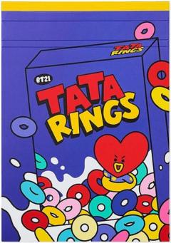 Carnet B5 - BT21 - Tata Rings
