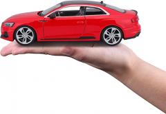 Masina - Audi RS5 Coupe, Scale 1:24 - Red