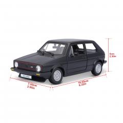 Masina - Volkswagen Golf Mk1 GTI (1979), Scale 1:24 - Negru