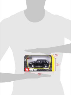 Masina - Volkswagen Golf Mk1 GTI (1979), Scale 1:24 - Negru