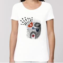 Tricou - Insolent - Alb - Marime S