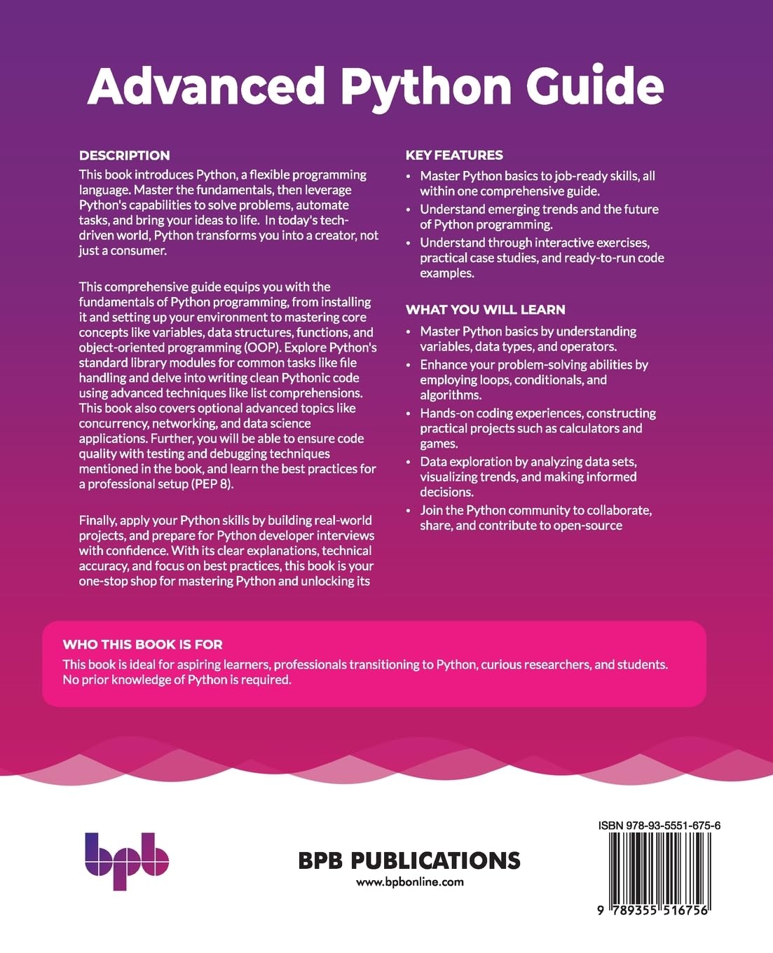 Advanced Python Guide - Kriti Kumari Sinha