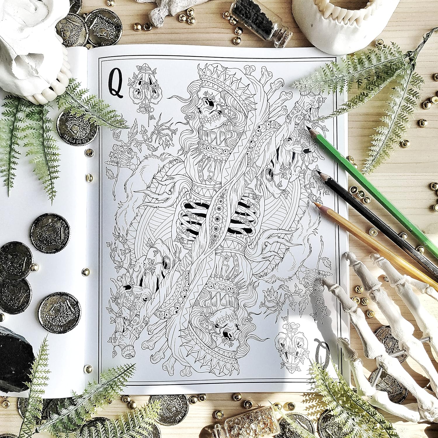 Dark Art A Horror Colouring Book Francois Gautier