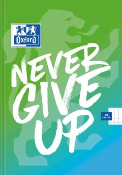 Caiet - Never Give Up - A5, matematica, 96 file (mai multe modele - pret pe bucata)