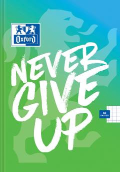 Caiet - Never Give Up - A5, matematica, 96 file (mai multe modele - pret pe bucata)