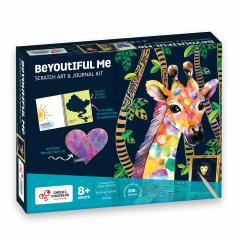 Set creativ - Beyoutiful Me - Scratch Art & Journal Kit