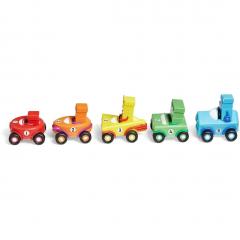 Set educativ - Number Blocks - Mini Vehicles