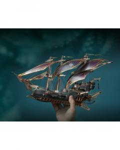 Puzzle 3D - Corabie pirat - Aventurile maritime ale lui sparrow, mov, 518 piese