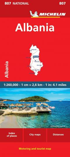 Map - Albania 